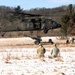 Wisconsin National Guard’s 1st Battalion, 120th Field Artillery holds winter sling-load training at Fort McCoy