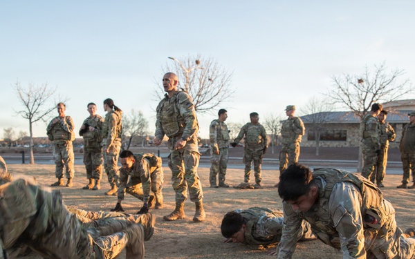 1-36 Battalion Ramadi Memorial Physical Training