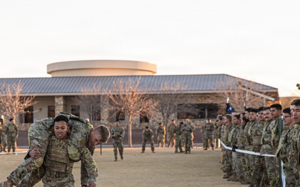 1-36 Battalion Ramadi Memorial Physical Training