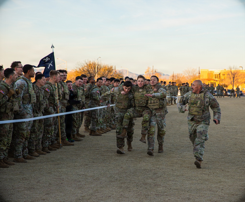1-36 Battalion Ramadi Memorial Physical Training