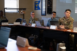 BGen Watson, CG MCWL, is conducting an interview with Kimberly Underwood, Insight Magazine Senior Editor