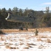 Wisconsin National Guard’s 1st Battalion, 120th Field Artillery holds winter sling-load training at Fort McCoy