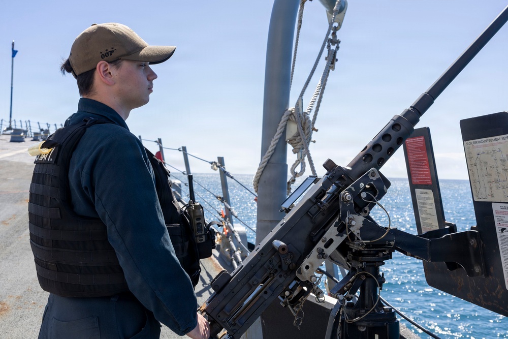 USS Stockdale Anchored in St. Thomas, USVI