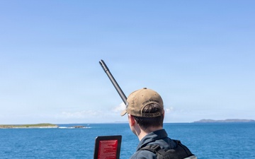 USS Stockdale Anchored in St. Thomas, USVI