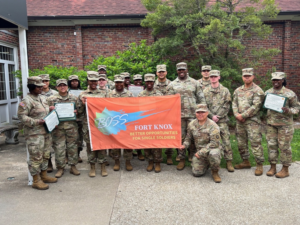 Fort Knox program earns 2025 Installation Management Command B.O.S.S. ‘Best Community Service’ award