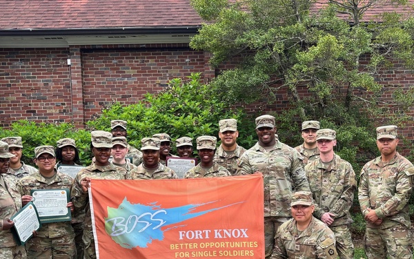 Fort Knox program earns 2025 Installation Management Command B.O.S.S. ‘Best Community Service’ award