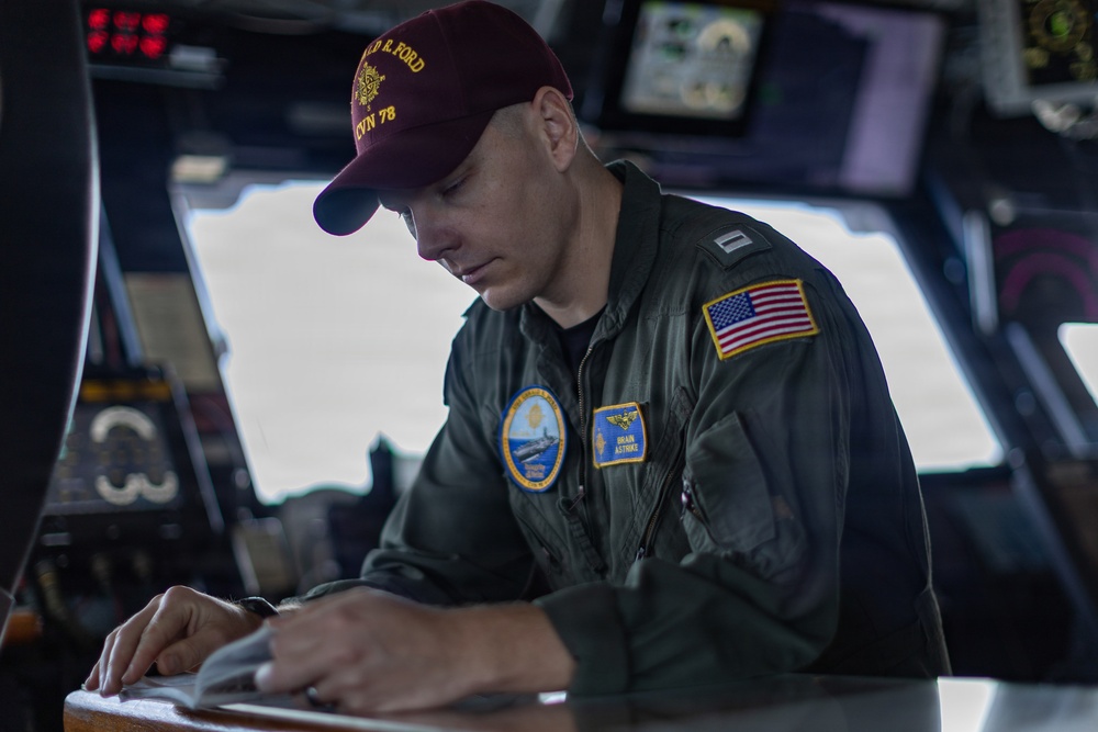 USS Gerald R. Ford (CVN 78) Routine Operations