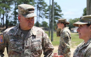 Lt. Gen. Anthony R. Hale visits the 336th EMIB