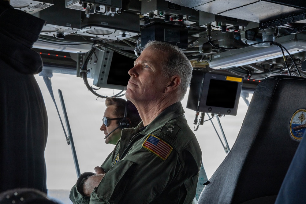 USS Gerald R. Ford (CVN 78) Hosts Rear Adm. Richard Brophy, Commander, Naval Air Force Atlantic