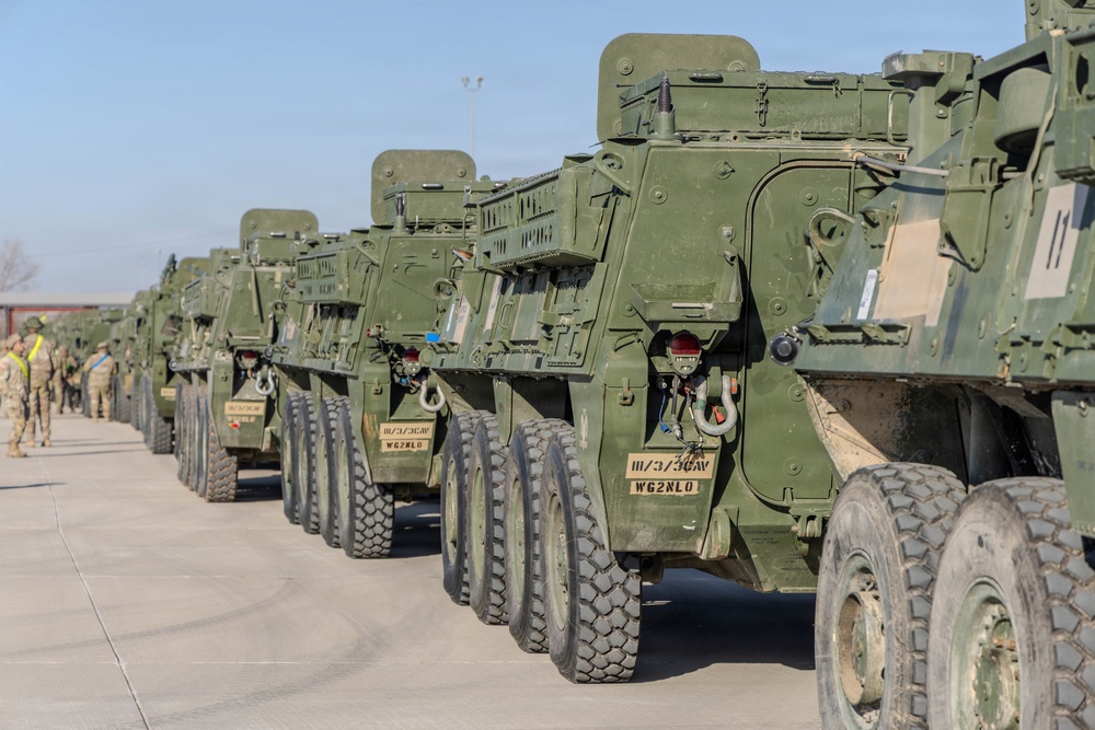 Brave Rifles prepare for the National Training Center