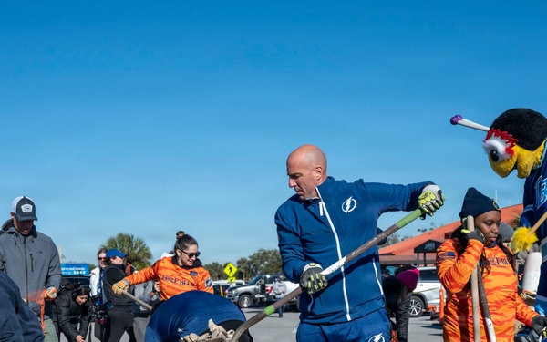 Community partners support MacDill Living Shoreline project