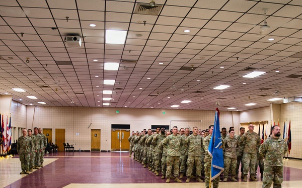 325th Military Intelligence Battalion Change of Command