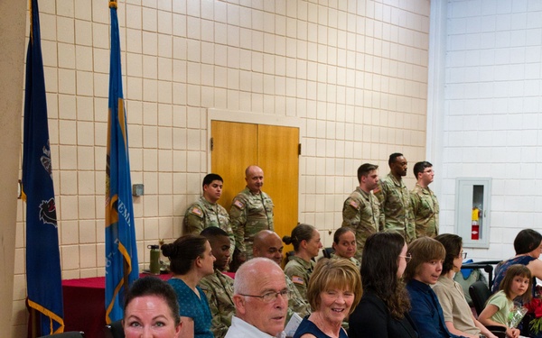325th Military Intelligence Battalion Change of Command