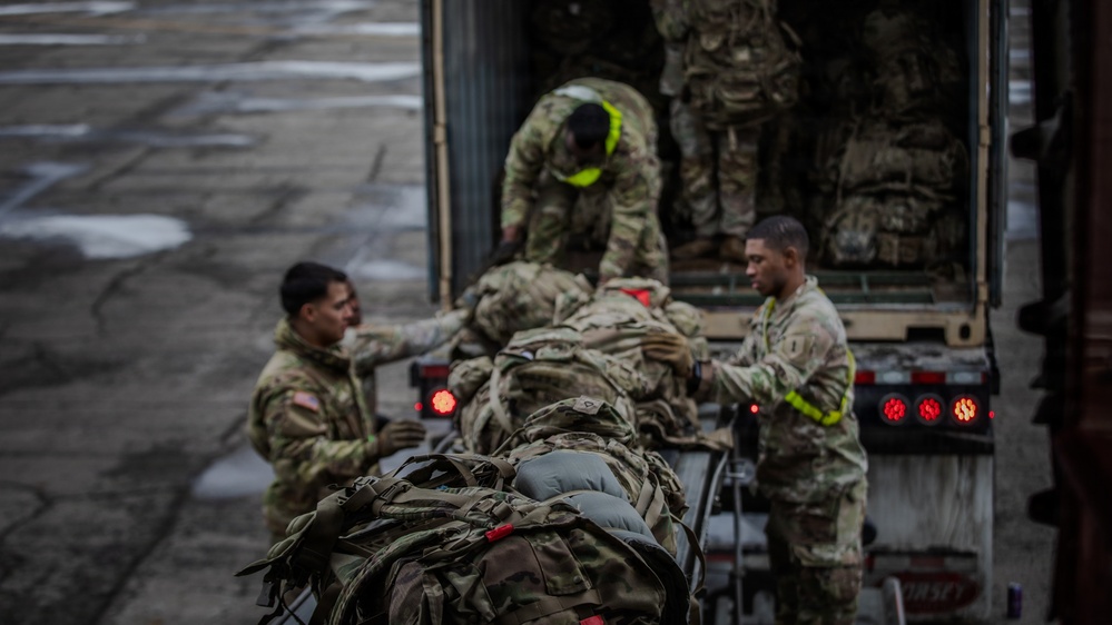 A CO 541st DSSB, 1st Infantry Division Deployment