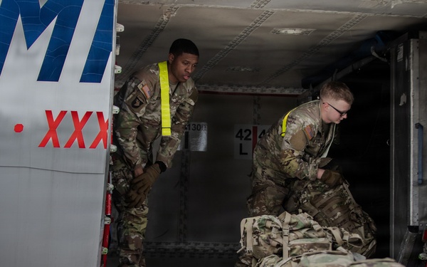 A CO 541st DSSB, 1st Infantry Division Deployment