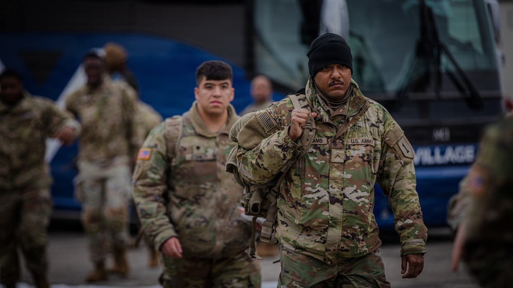 A CO 541st DSSB, 1st Infantry Division Deploys