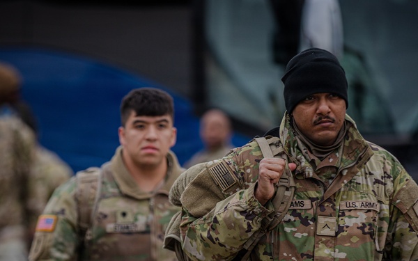 A CO 541st DSSB, 1st Infantry Division Deploys