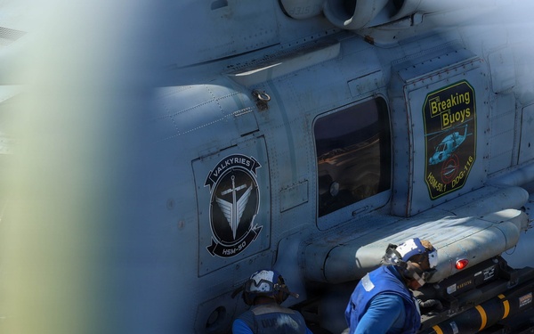 USS Thomas Hudner (DDG 116) Flight Operations