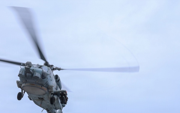 USS Thomas Hudner (DDG 116) Flight Operations