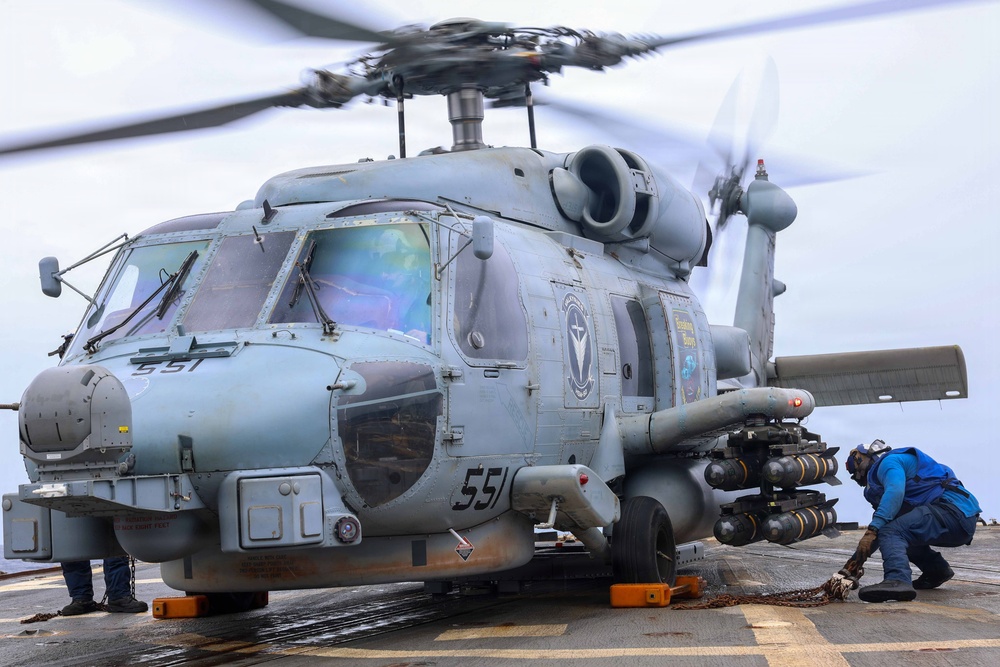 USS Thomas Hudner (DDG 116) Flight Operations