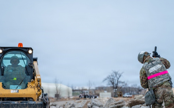 819th RED HORSE Squadron conducts annual validation test