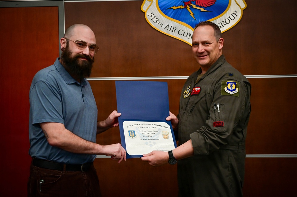 513th Air Control Group Celebrates Airmen and Civilian Achievement at Tinker AFB