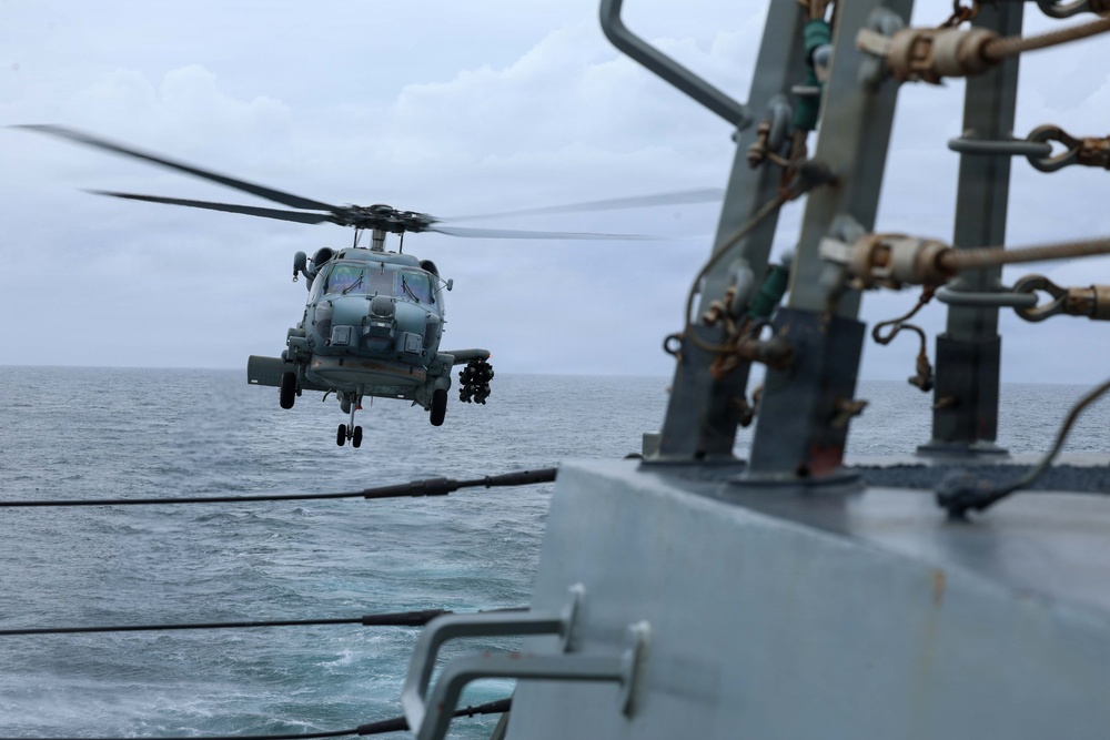 USS Thomas Hudner (DDG 116) Flight Operations