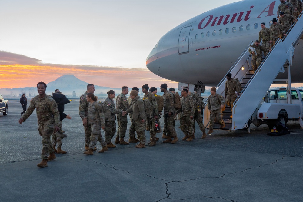 504th Military Police Battalion return to JBLM