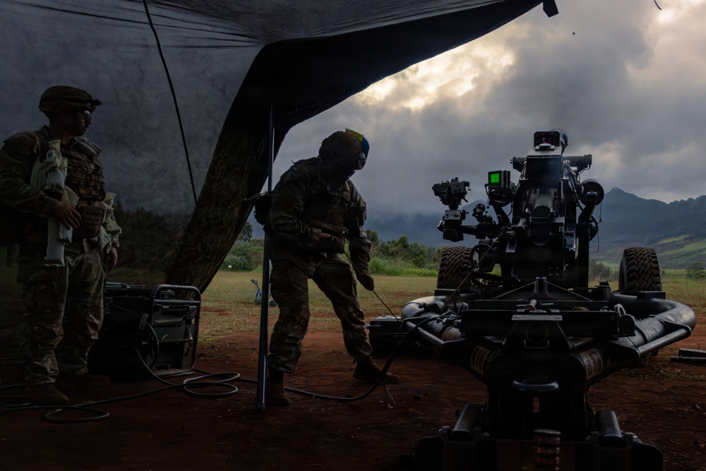 Artillery in Action: Soldiers Aim for Excellence