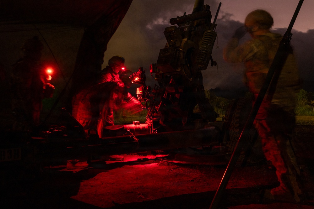 Artillery in Action: Soldiers Aim for Excellence