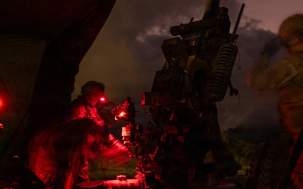 Artillery in Action: Soldiers Aim for Excellence