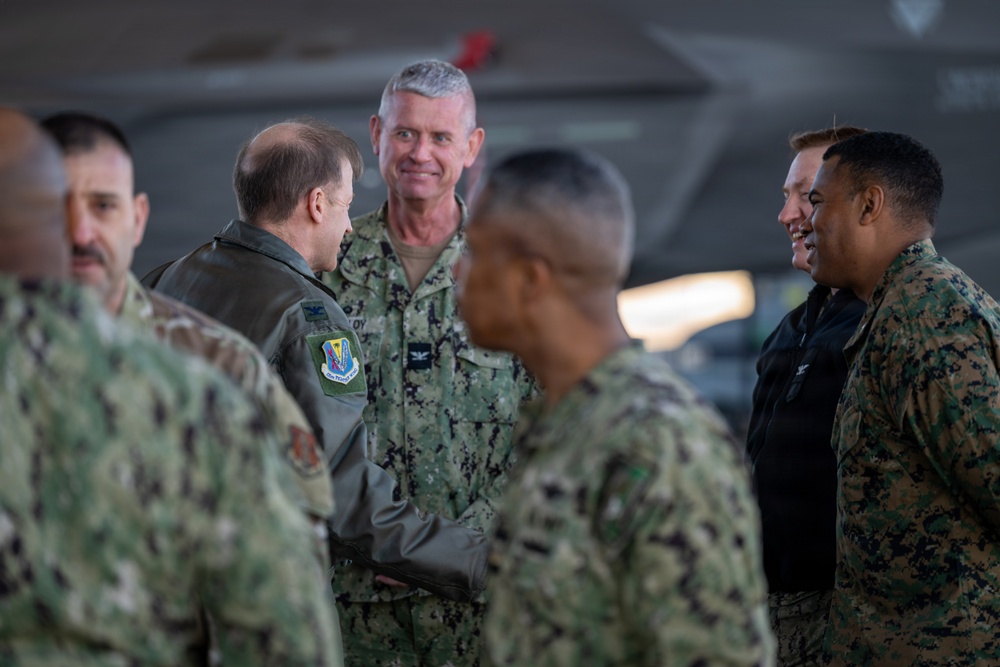 Florida Air National Guard's 125th Fighter Wing mission briefing builds partnerships with Jacksonville military leaders
