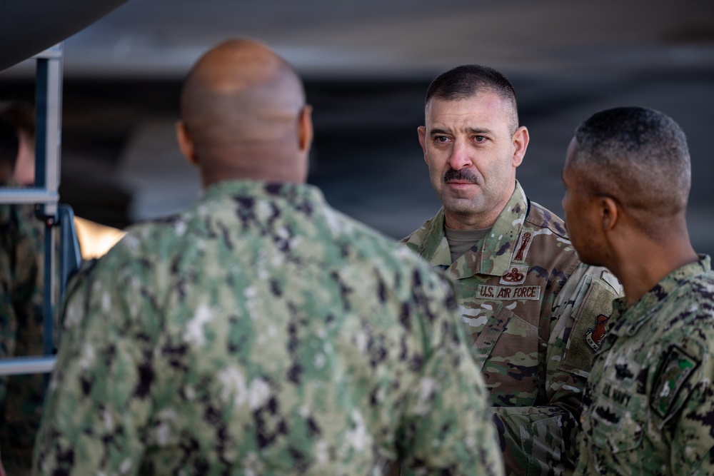 Florida Air National Guard's 125th Fighter Wing mission briefing builds partnerships with Jacksonville military leaders