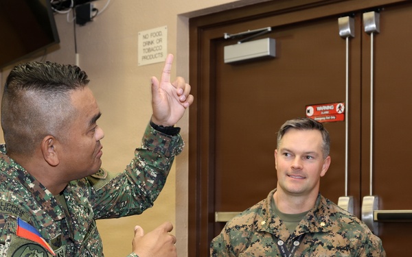 MARFORPAC - Phillippine Marine Corps Staff Talks Day 2