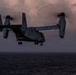 22nd MEU(SOC) | MV-22B Osprey Flight Operations at Sunset aboard the USS Iwo Jima