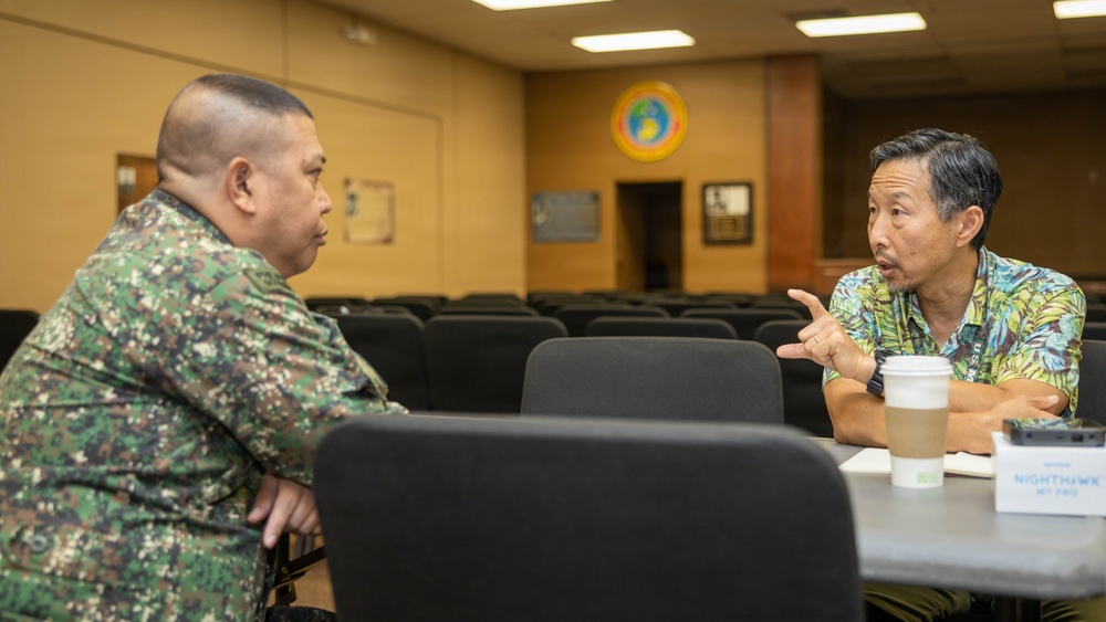 MARFORPAC - Philippine Marine Corps Staff Talks Day 3