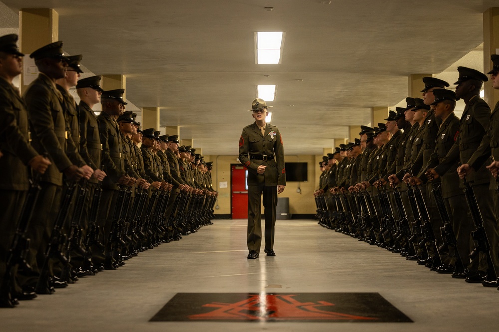 Alpha Company Battalion Commander Inspection