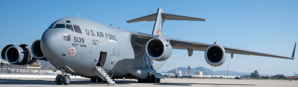 C-17 Aircraft Supports Air Mobility Mission