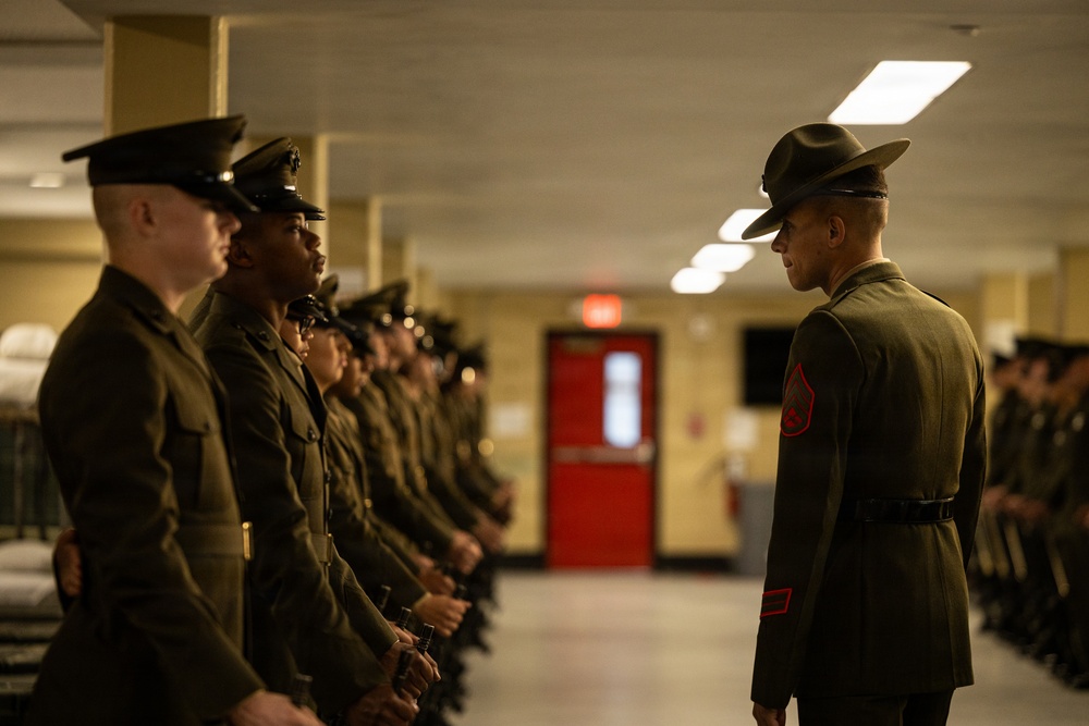 Alpha Company Battalion Commander Inspection