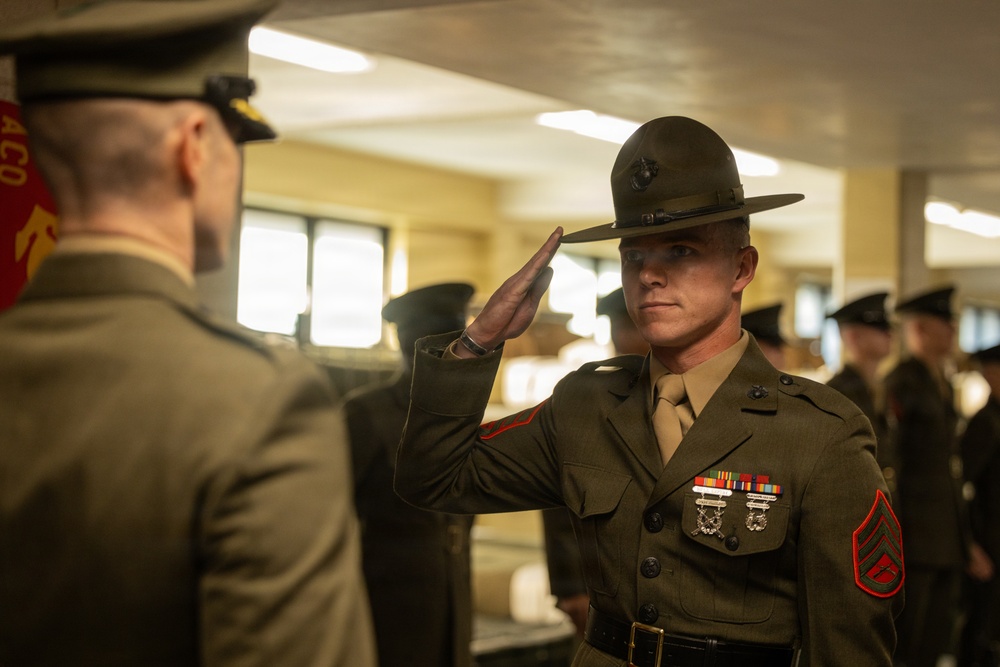 Alpha Company Battalion Commander Inspection