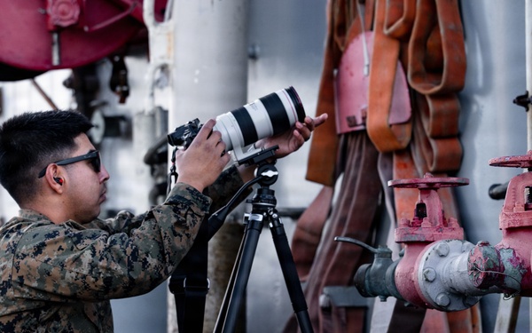 USS Ashland Conducts CIWS Live Fire
