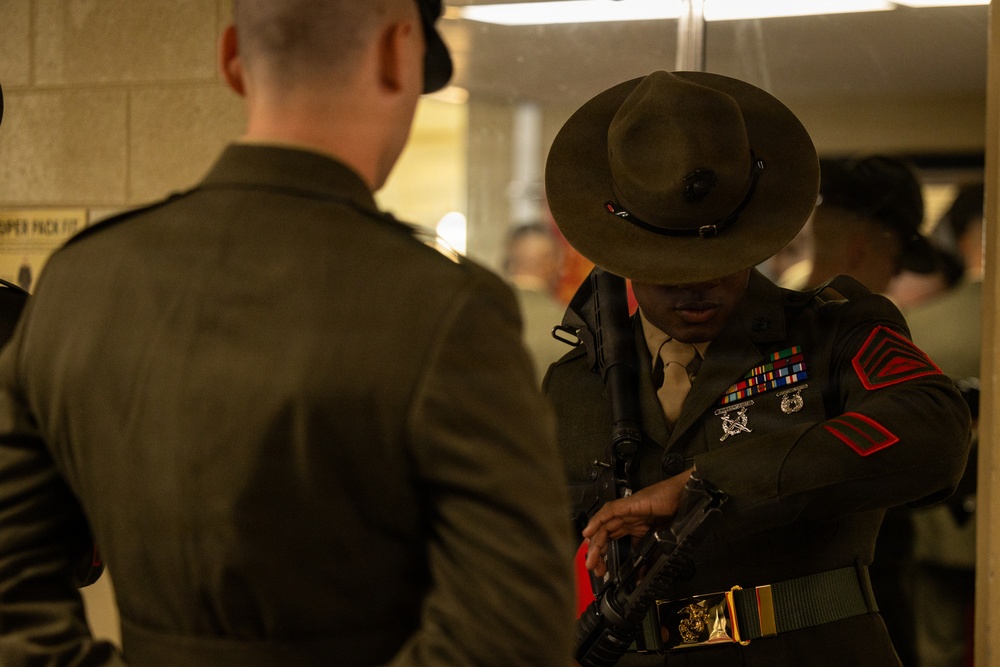 Alpha Company Battalion Commander Inspection