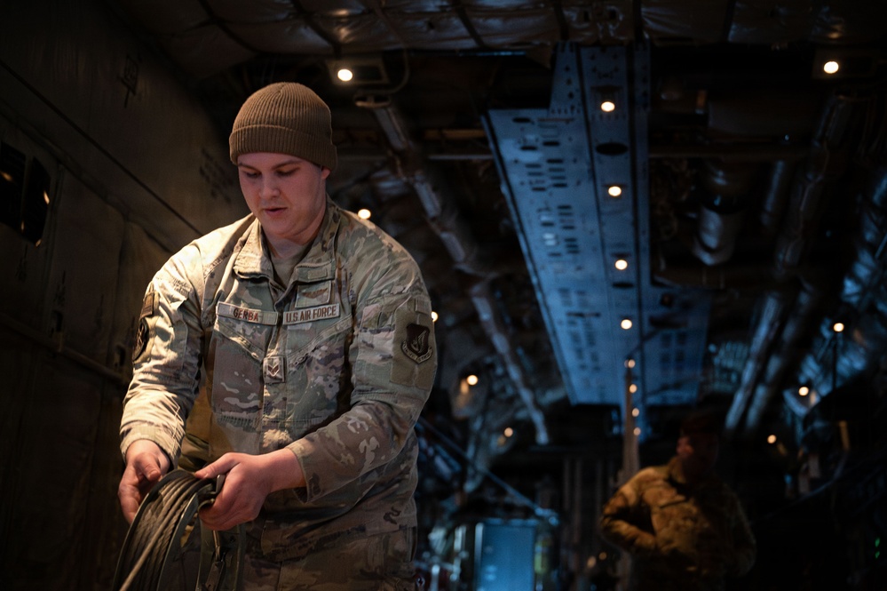 Yokota airmen prepare C-130J for JPMRC joint operations