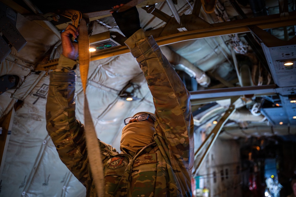 Yokota airmen prepare C-130J for JPMRC joint operations