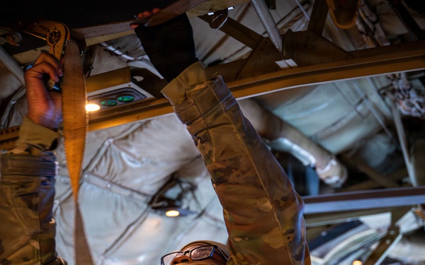 Yokota airmen prepare C-130J for JPMRC joint operations