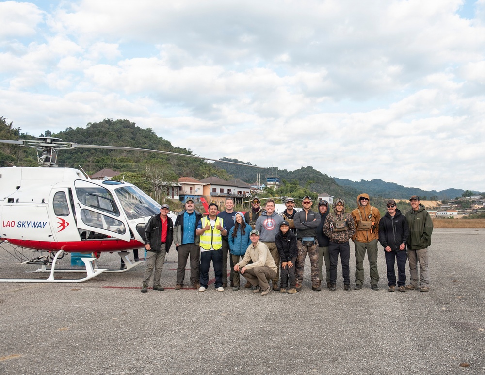 DPAA 26-2 LA Recovery Team 1 Begins Work in Laos