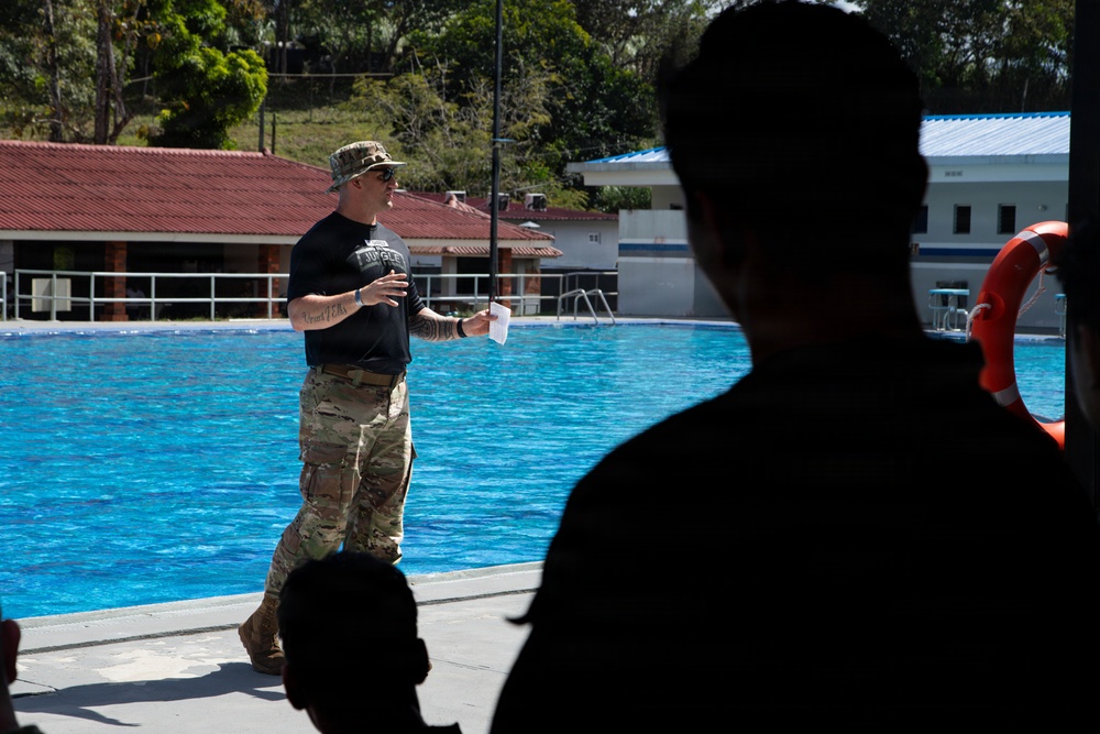 Jungle Students Begin Water Survival Training at Fort Sherman