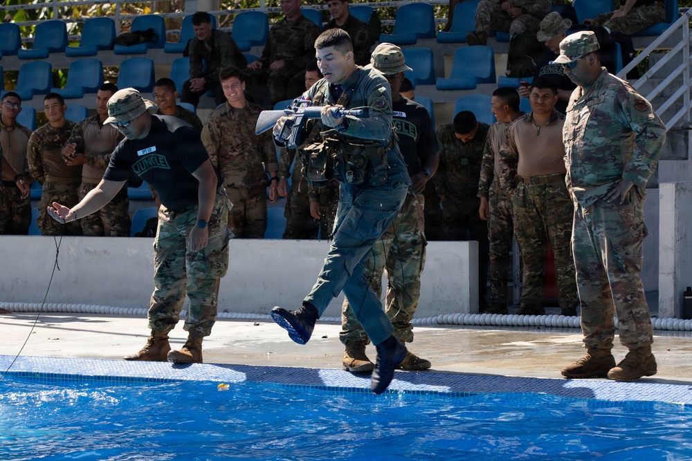 Jungle Students Begin Water Survival Training at Fort Sherman