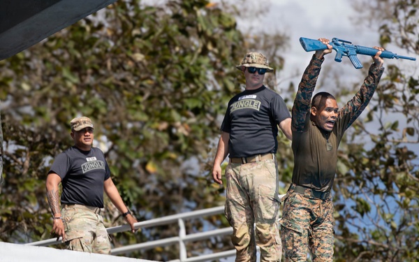 Jungle Students Begin Water Survival Training at Fort Sherman