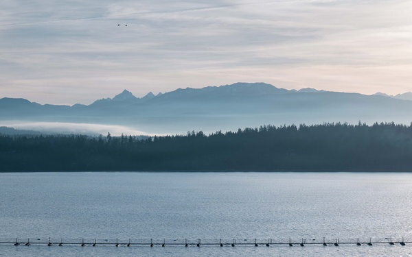 USS Theodore Roosevelt Indian Island Sunset